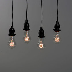 Coney Island A19 Vintage Style Edison Bulb, 40W (E26), Set of 4 - Products