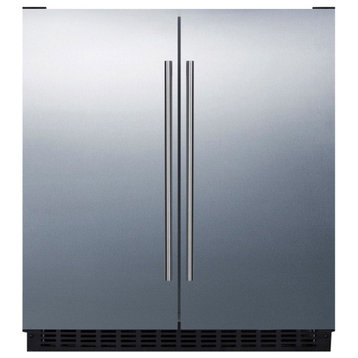 Summit FFRF3075WC 5.4 Cu. Ft. Frost - Stainless Steel