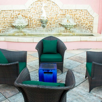 Spa cushions upgrade at resort