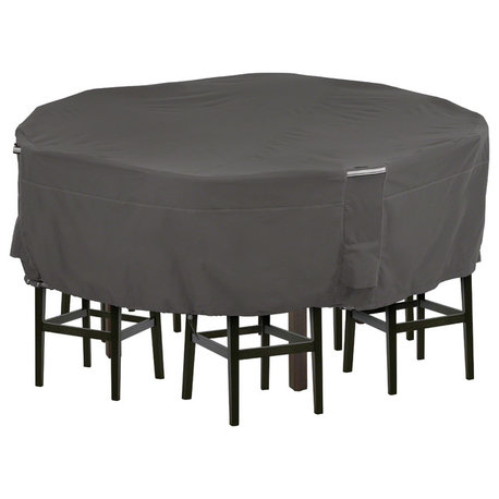 Tall Round Patio Table and Chair Set Cover/Premium Furniture Cover, Large
