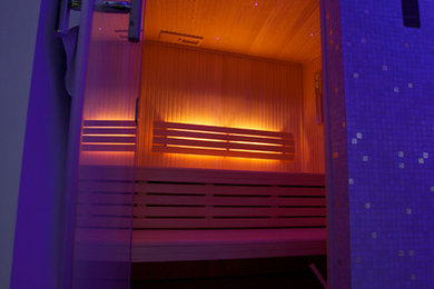Sauna and Steam installed into a Luxury Home in Cambridge