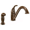 Moen Camerist 1-Handle Low Arc Kitchen Faucet, Oil Rubbed Bronze