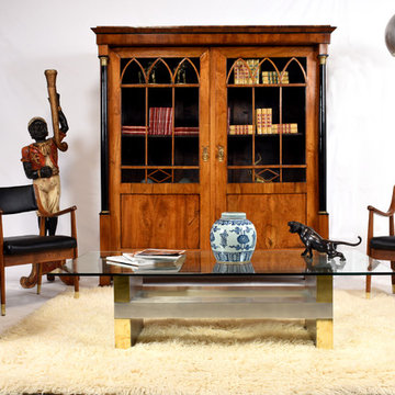 Eclectic Biedermeier Display Case