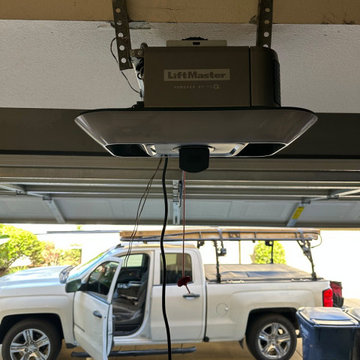 Garage door opener back in service after logic board replacement