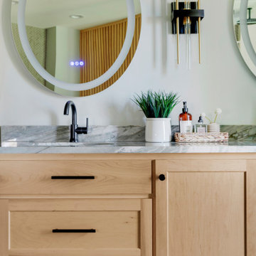 Indulgent Bathroom Remodel | Mahtomedi, MN | White Birch Design