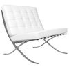 Barcelona Style Exposition Chair, White