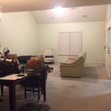very low light living room