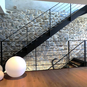 Escalier style industriel Loft
