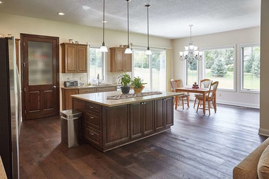 Inspiration for a transitional kitchen remodel in Other