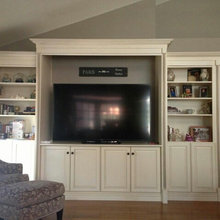 built in bookshelves