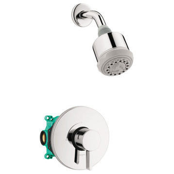 Hansgrohe 04907 Clubmaster Shower Only Trim Package - Chrome