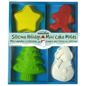 Silicone Holiday Mini Cake Molds