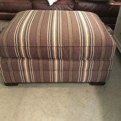 Century Home Elegance - Cornerstone Ottoman - Footstools And Ottomans