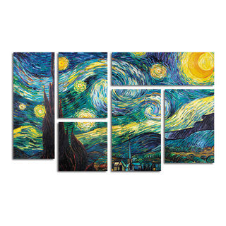 Vincent Van Gogh &Starry Night& Multi-Panel Art Set