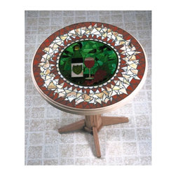 Mosaic-Wine Bottle & Glass Tabletop - Products