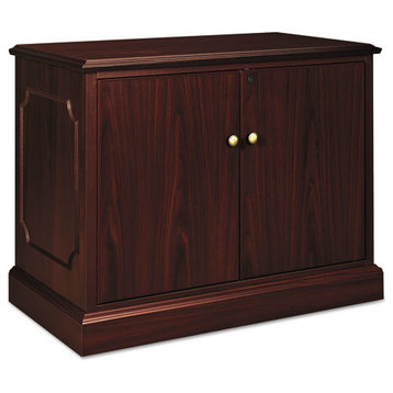 Hon 94000 Series Storage Cabinet, 37-1/2"X20-1/2"X29-1/2", Mahogany