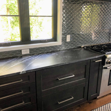 Charlotte Kitchen Remodel - Black Forest Granite