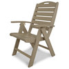 Trex Outdoor Furniture Yacht Club Highback Chair, Sand Castle