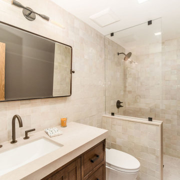 Tile Art Bathroom Remodel