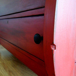 Red Empire Dresser - Buffets And Sideboards