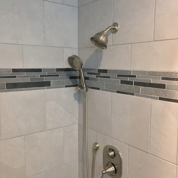 Tones of Grey Bath Remodel