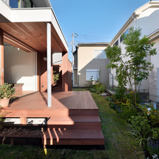 他の地域の北欧スタイルのおしゃれなデッキの写真