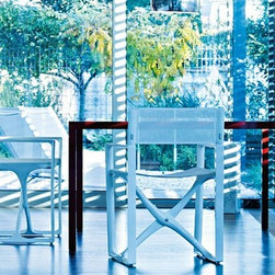 La Regista Outdoor Armchair by Serralunga - Outdoor Lounge Chairs