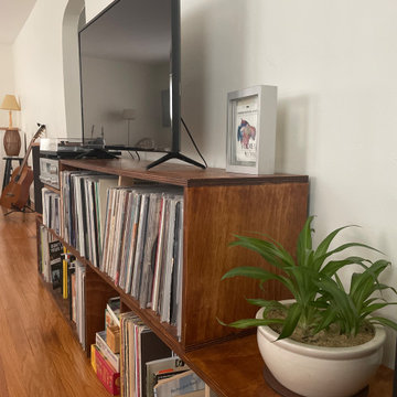 Minimalist Modular Entertainment Center