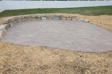 Inspiration for a patio remodel in Cleveland