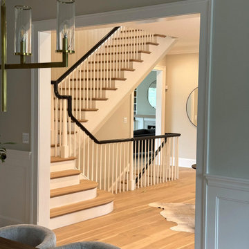 Project #138 | An Elegant Entry Staircase
