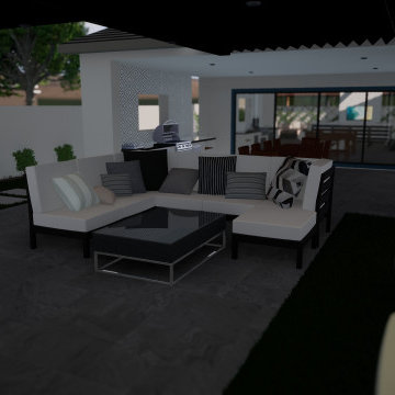 Contemporary Meets Intimate For Entertaining