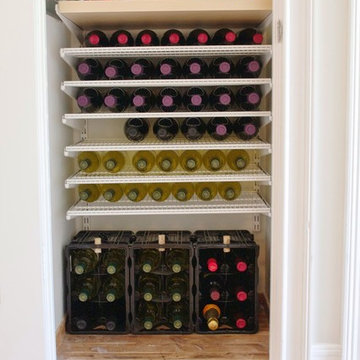 Coat Closet Turned Wine Closet