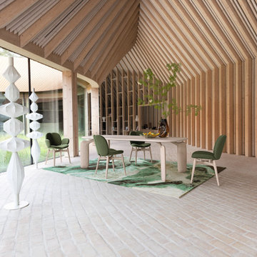Pulp Table Wood by Roche Bobois