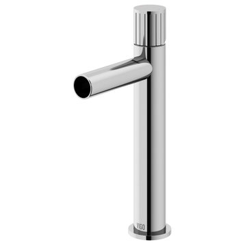 VIGO Ashford Single Hole Vessel Bathroom Faucet, Chrome