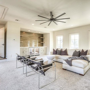 Afton Oaks Custom Home - Transitional Style
