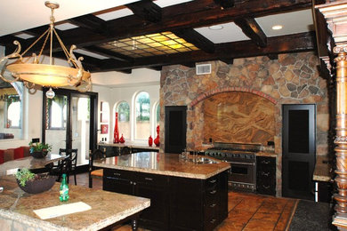 Inspiration for a contemporary kitchen remodel in Los Angeles