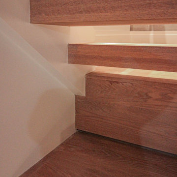 Project #81 | Modern Staircase with Integrated Seating