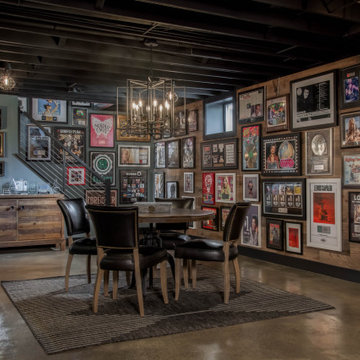 Rock Star Industrial Basement