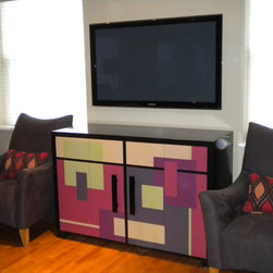 Custom Audio Equipment Storage Cabinet - Products
