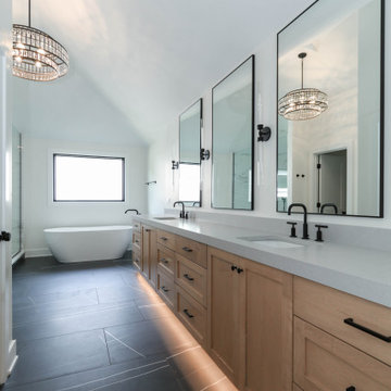 Modern Farmhouse Modified Hampton | Oak Bluff Estates Lemont, IL