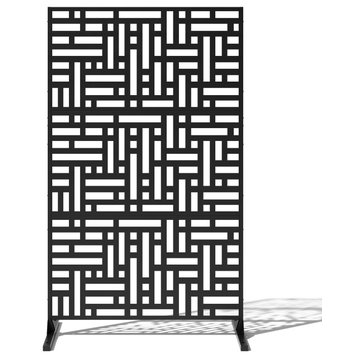 Decorative Screen Set With Stand, Blocks