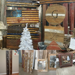 Barn wood wall decor! - Wall Mirrors