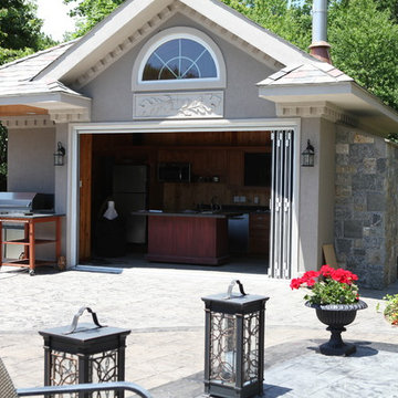 It's the Toppings on the Pizza Oven that makes Outdoor Living Taste Fabulous