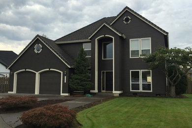 Example of a classic exterior home design in Portland