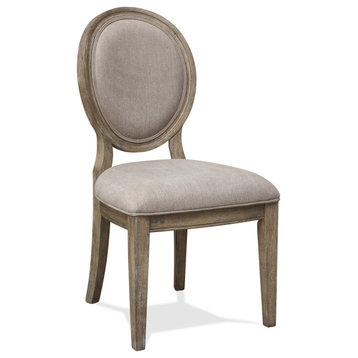Riverside Furniture Sonora Upholstered Oval Side Chair, Set of 2