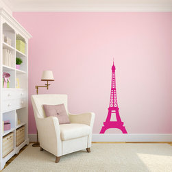 Paris Skyline Eiffel Tower - Wall Decals