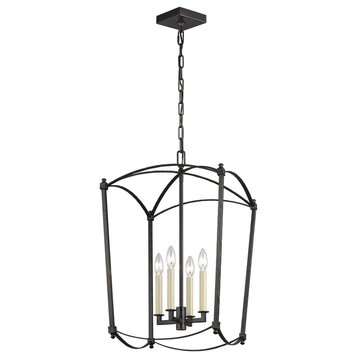 Murray Feiss Thayer Four Light Chandelier F3322/4SMS