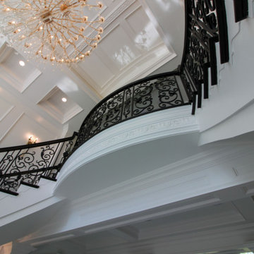 Project #92 | Grand Double Curved Staircase