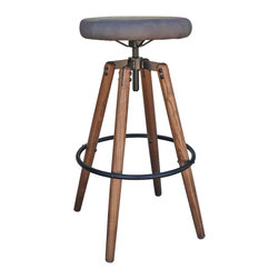 Subiaco Bar Stool in Vintage Oak - Bar Stools And Counter Stools