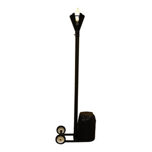 Big Kahuna Black Cone Gas Tiki Torch Tropical Outdoor Torches By Legends Direct